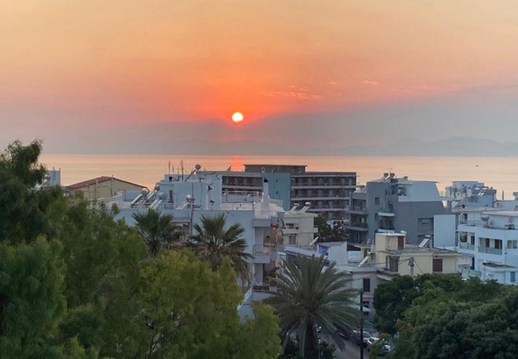 Panoramic View - Penthouse Apartment Rhodes City Bagian luar foto